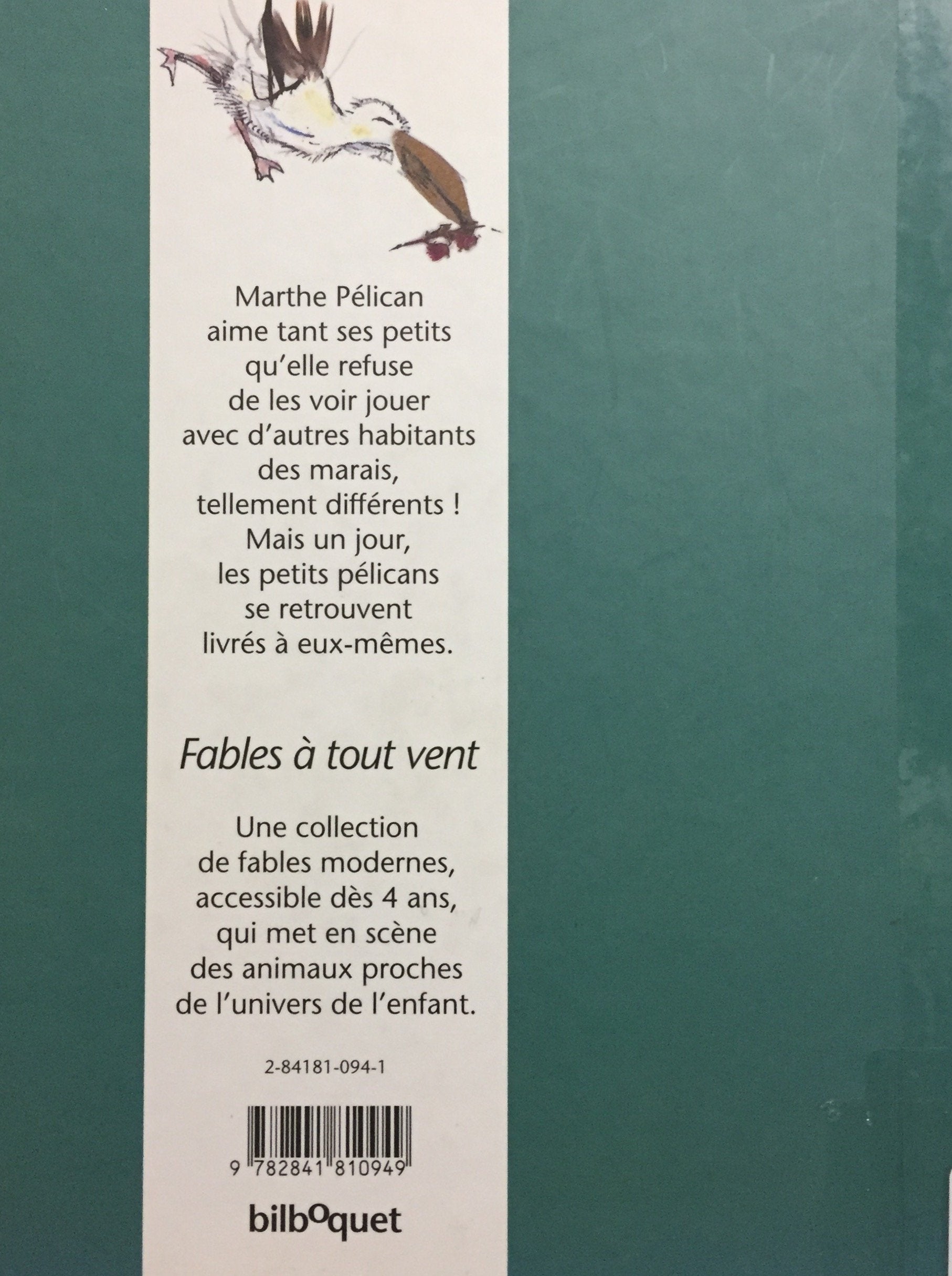 Fables à tout vent : Maman Pélican (Michèle Daufresne)