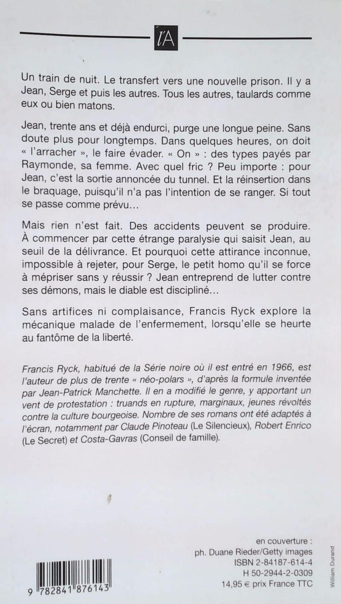 La discipline du diable (Francis Ryck)