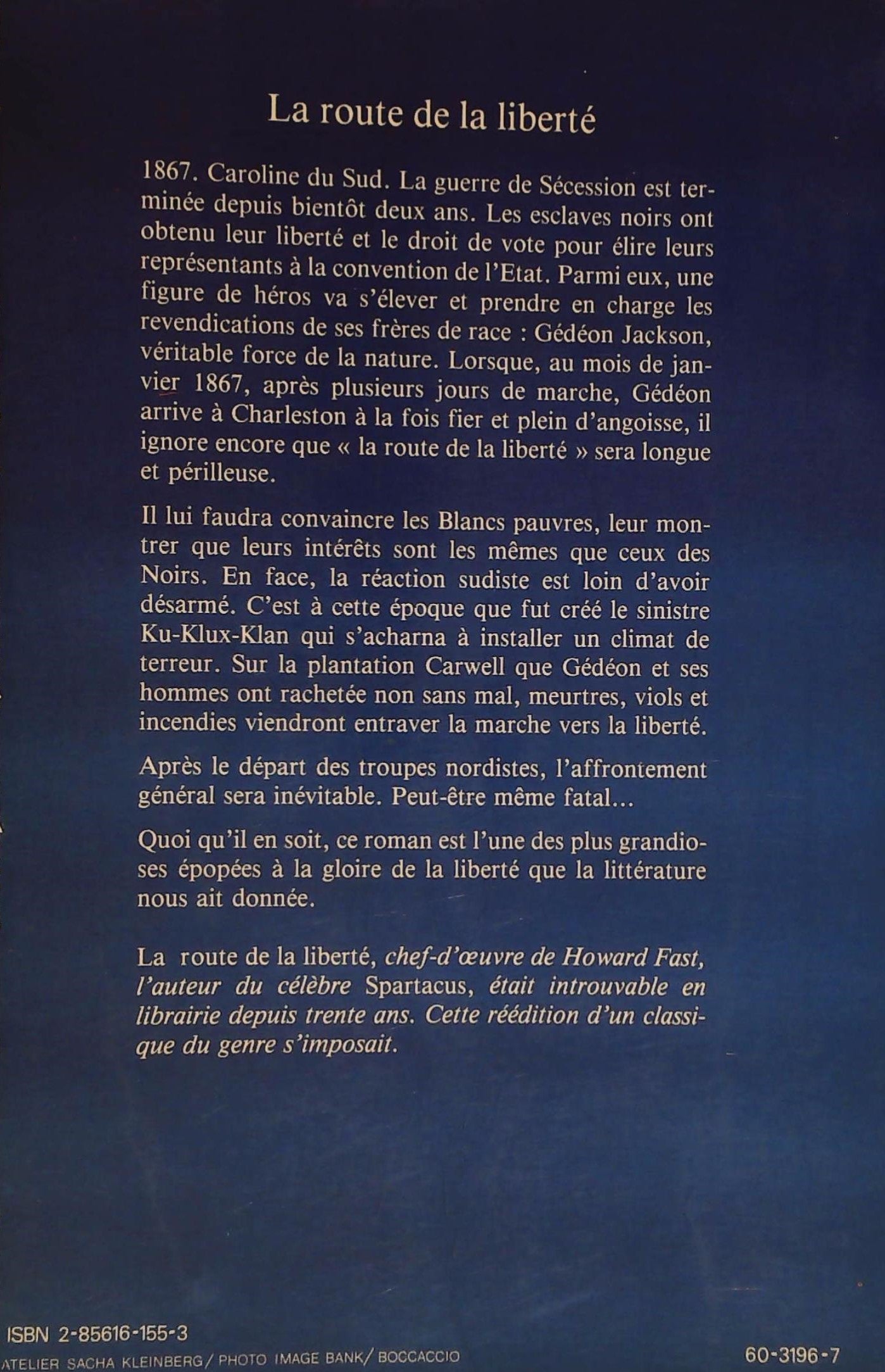 La route de la liberté (Howard Fast)