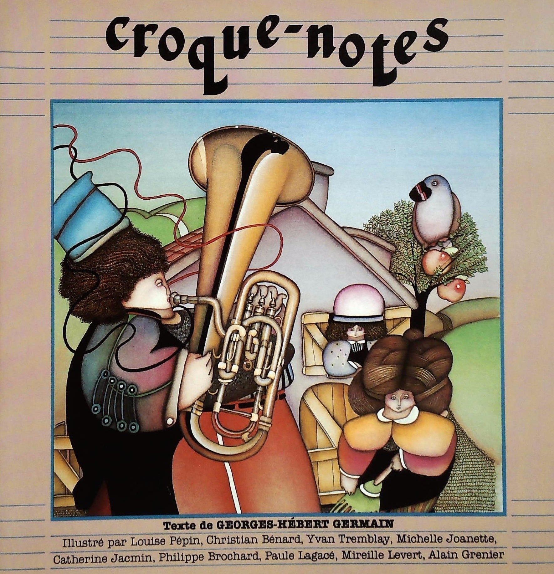 Livre ISBN 2890210472 Croque-notes (Georges-Hébert Germain)