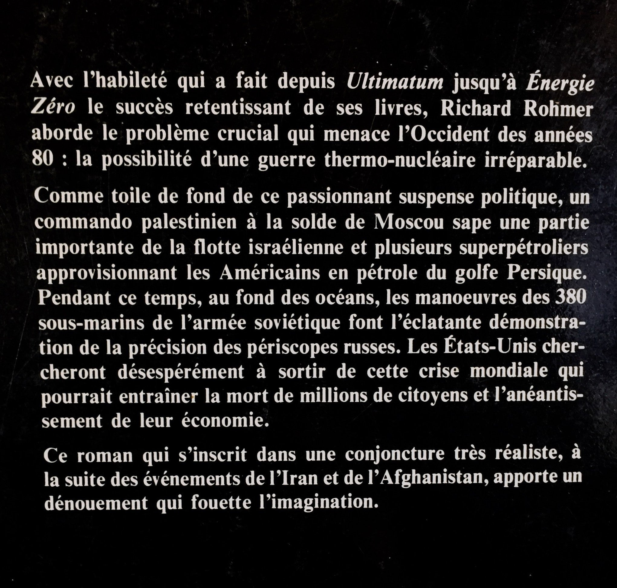 Périscope rouge (Richard Rohmer)