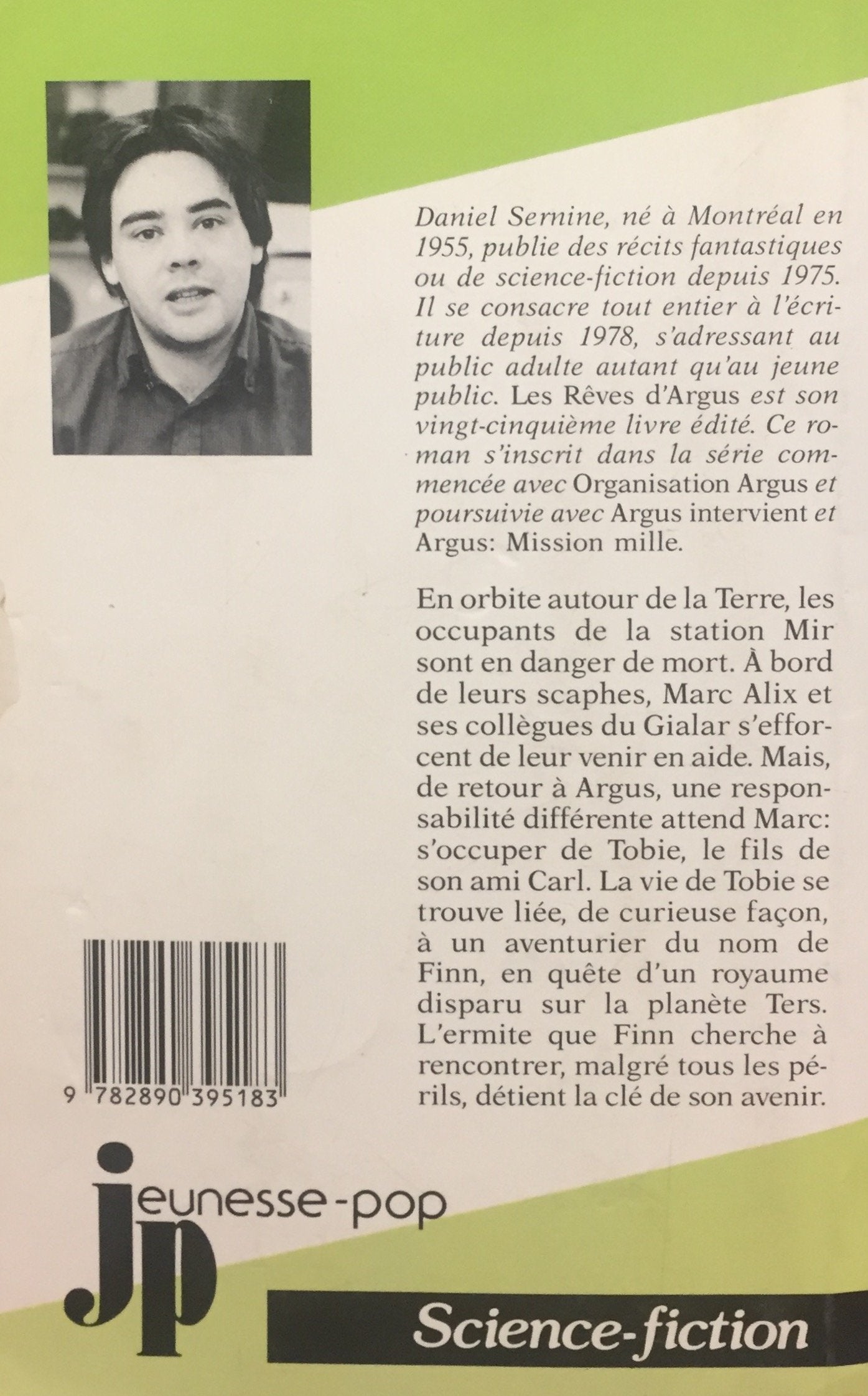 Jeunesse-Pop # 77 : Les rêves d'Argus (Daniel Serine)
