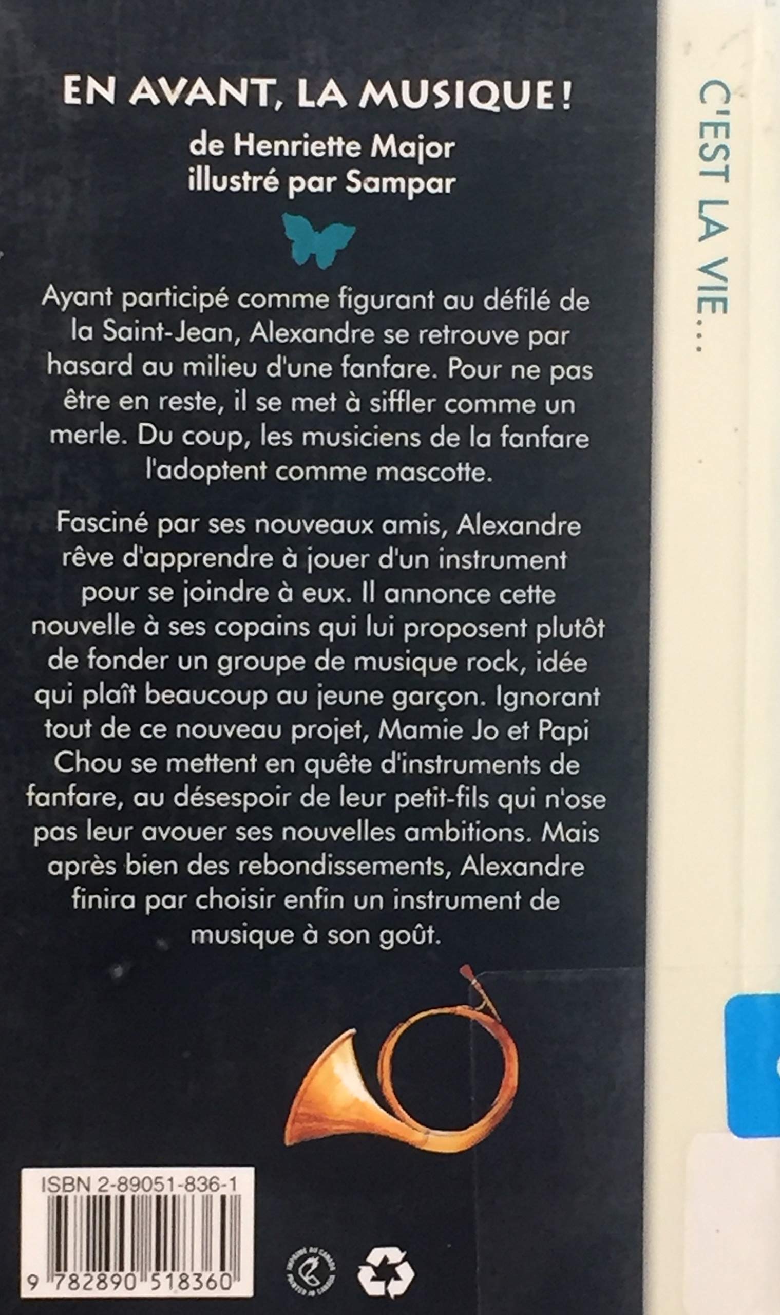 Papillon # 92 : En avant, la musique! (Henriette Major)