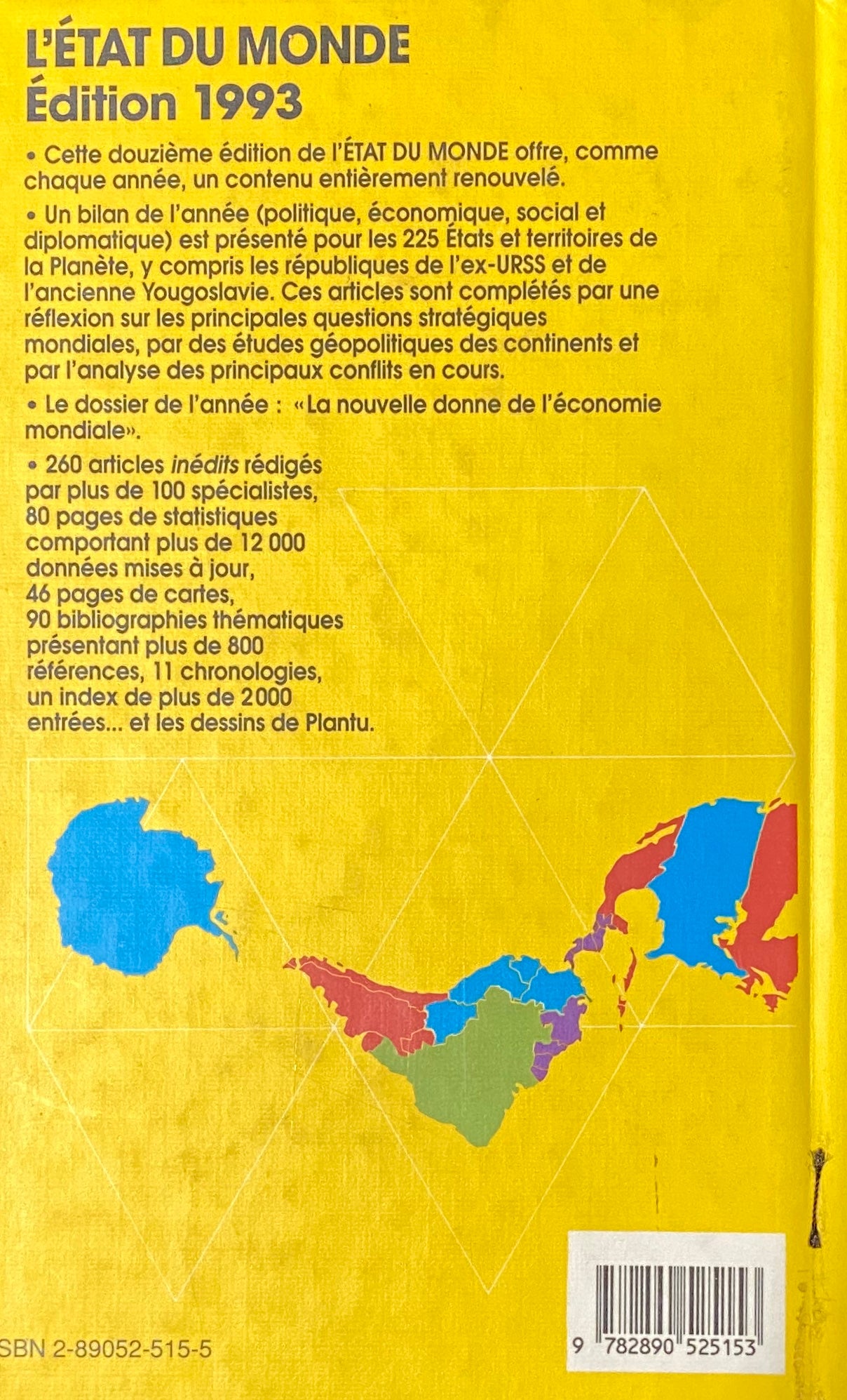 État du monde 1993 : annuaire économique et géopolitique modial