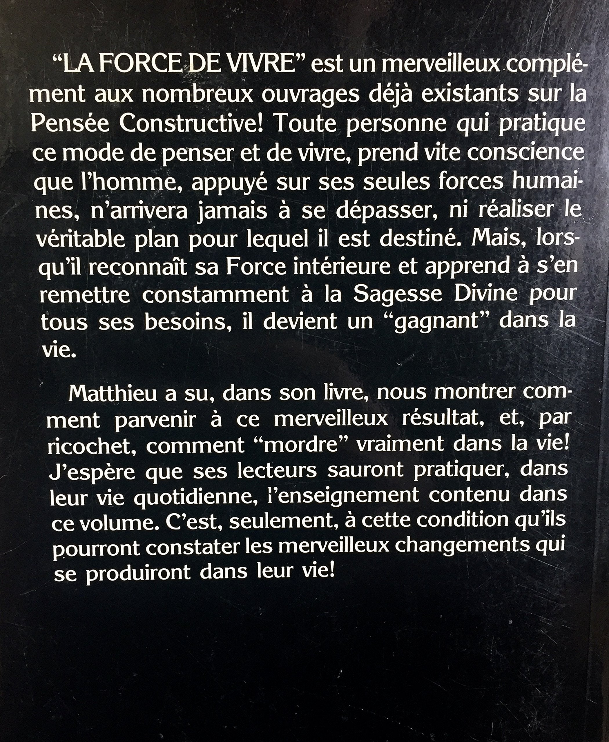 La force de vivre (Matthieu Jeannot)