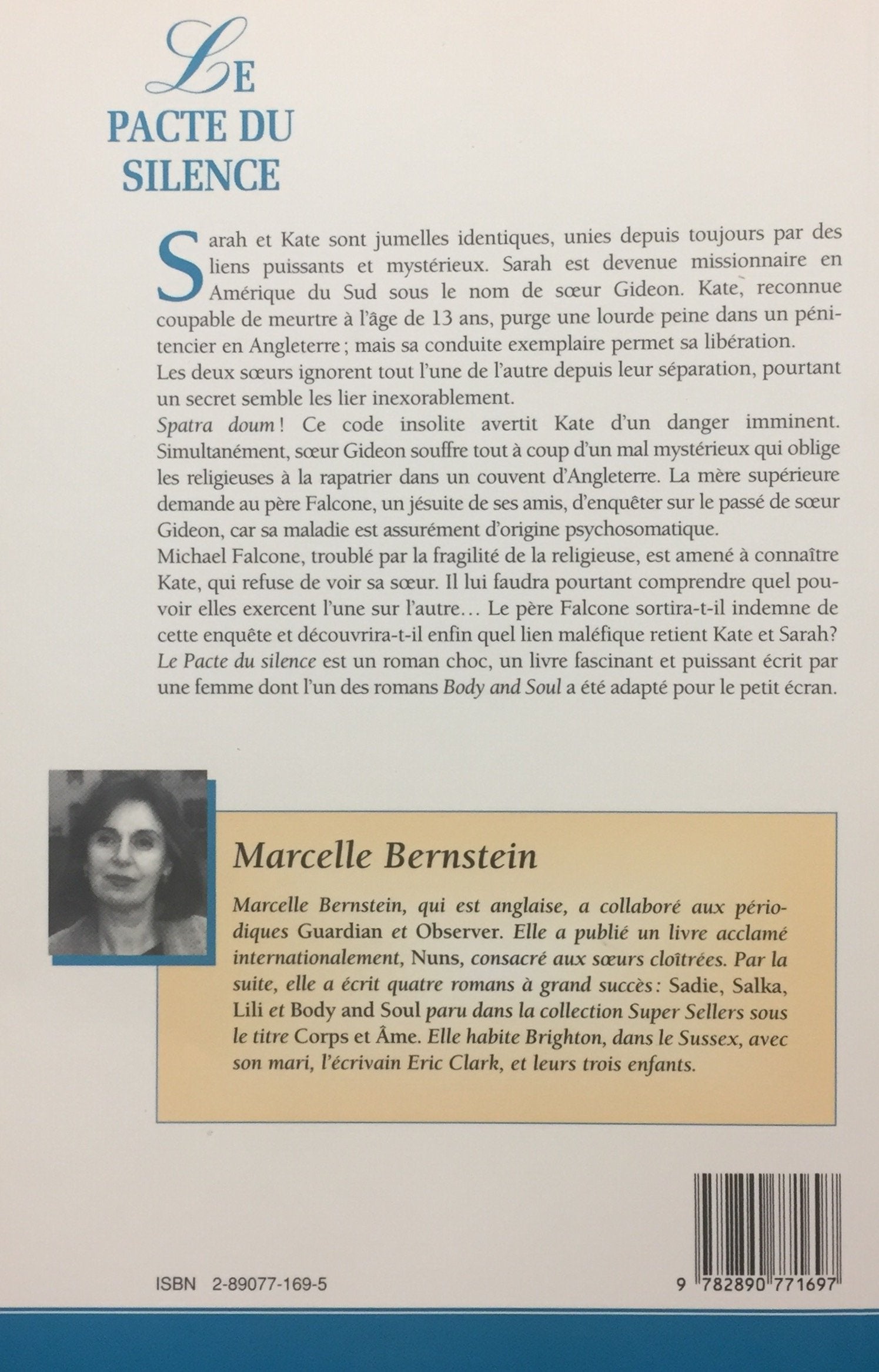 Le pacte du silence (Marcelle Bernstein)