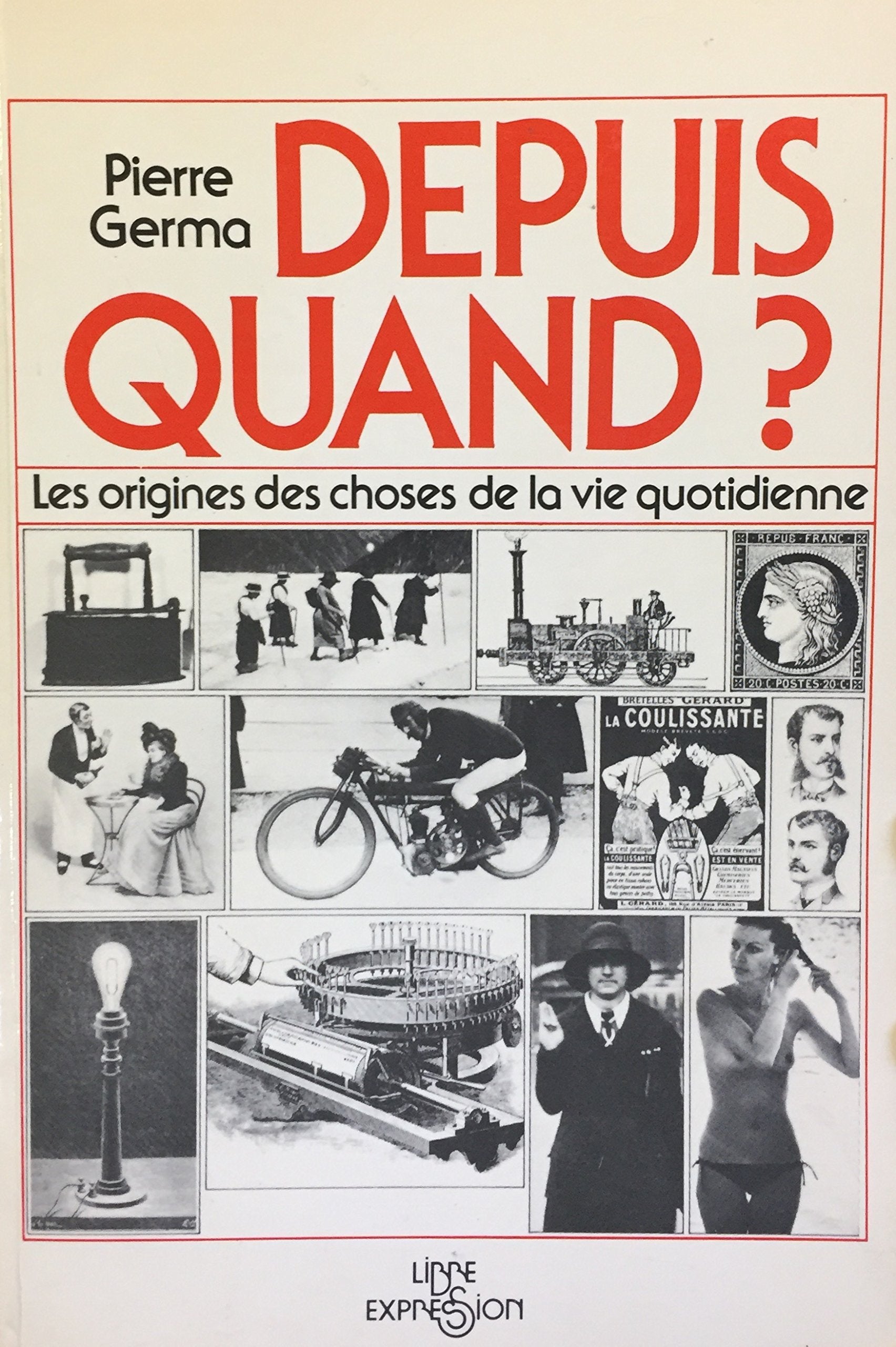 Livre ISBN 2891110897 Depuis quand ?