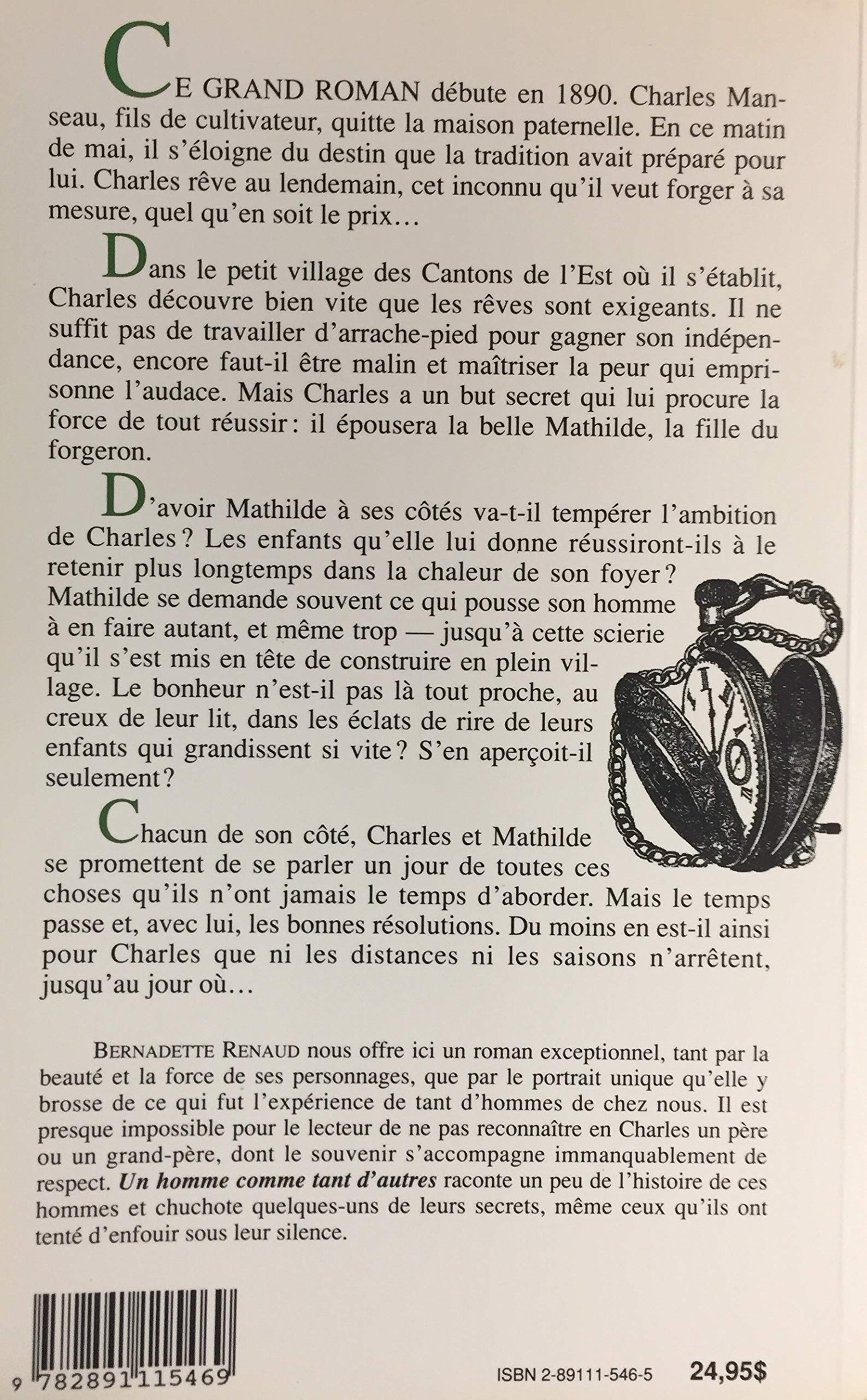 Un homme comme tant d'autres # 1 : Charles (Bernadette Renaud)