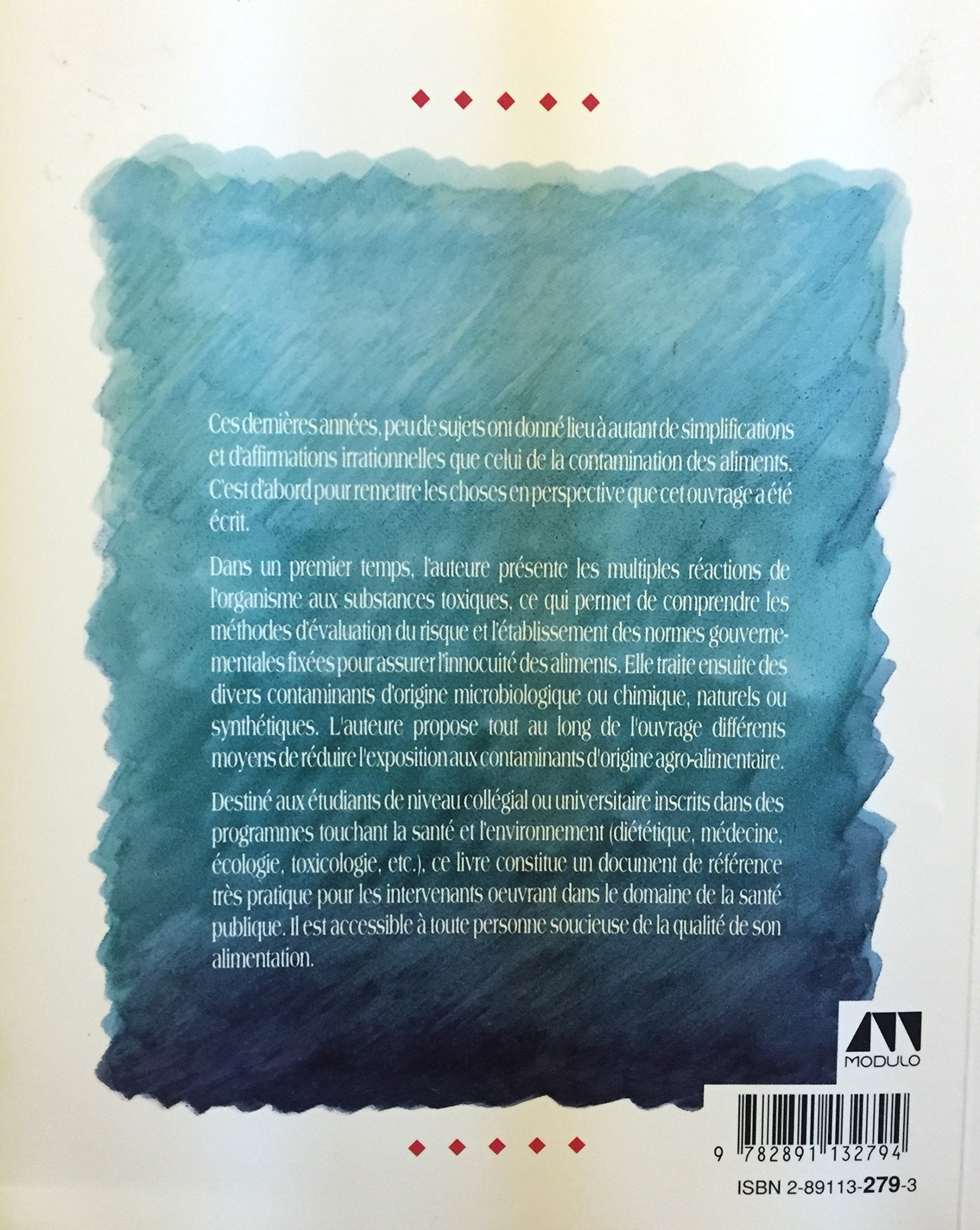 La contamination des aliments : une préoccupation d'aujourd'hui (Hélène Doucet Leduc)
