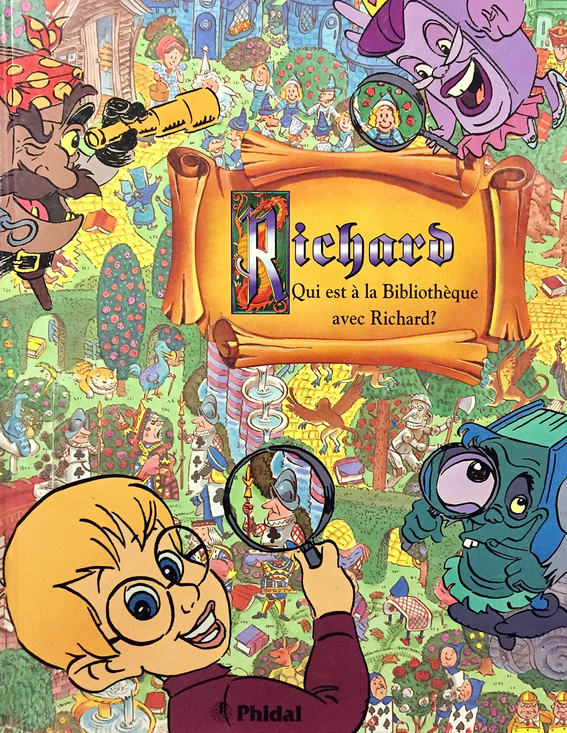 Livre ISBN 289393336X Richard : Qui est à la bibliothèque avec Richard ?