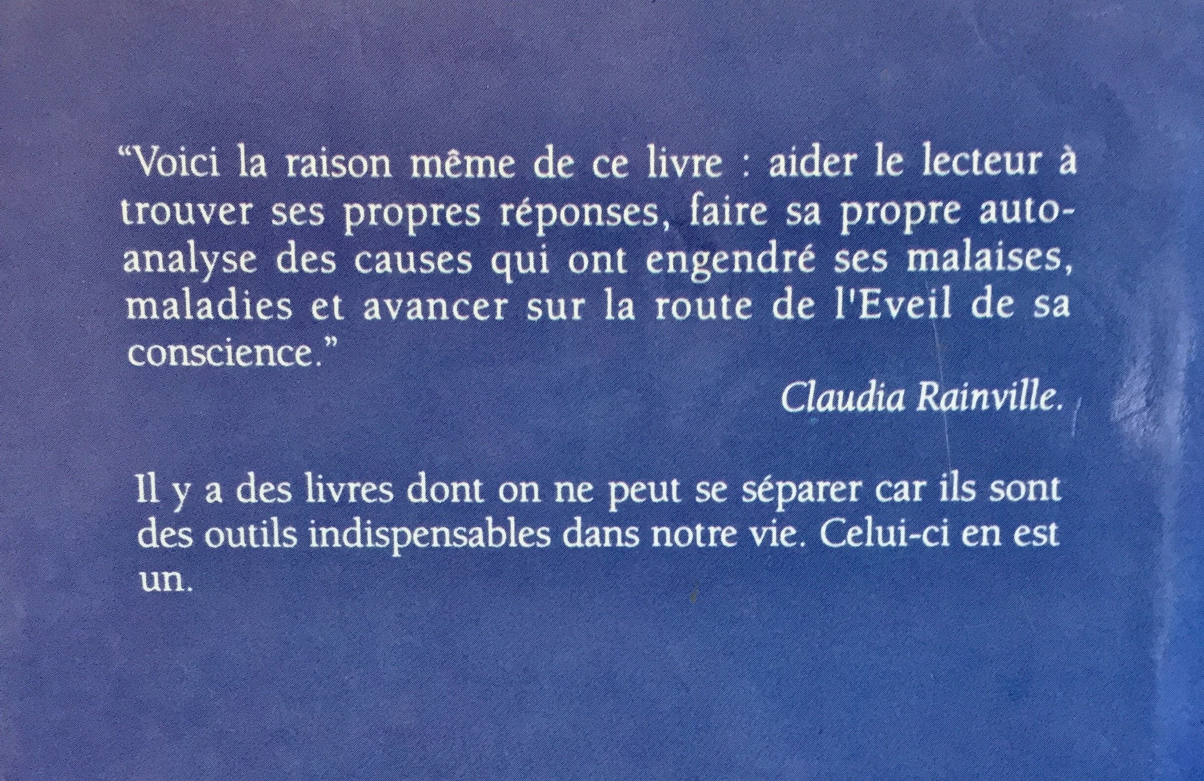 Participer à l'univers ou de l'autoguérison à l'éveil de la conscience (Claudia Rainville)