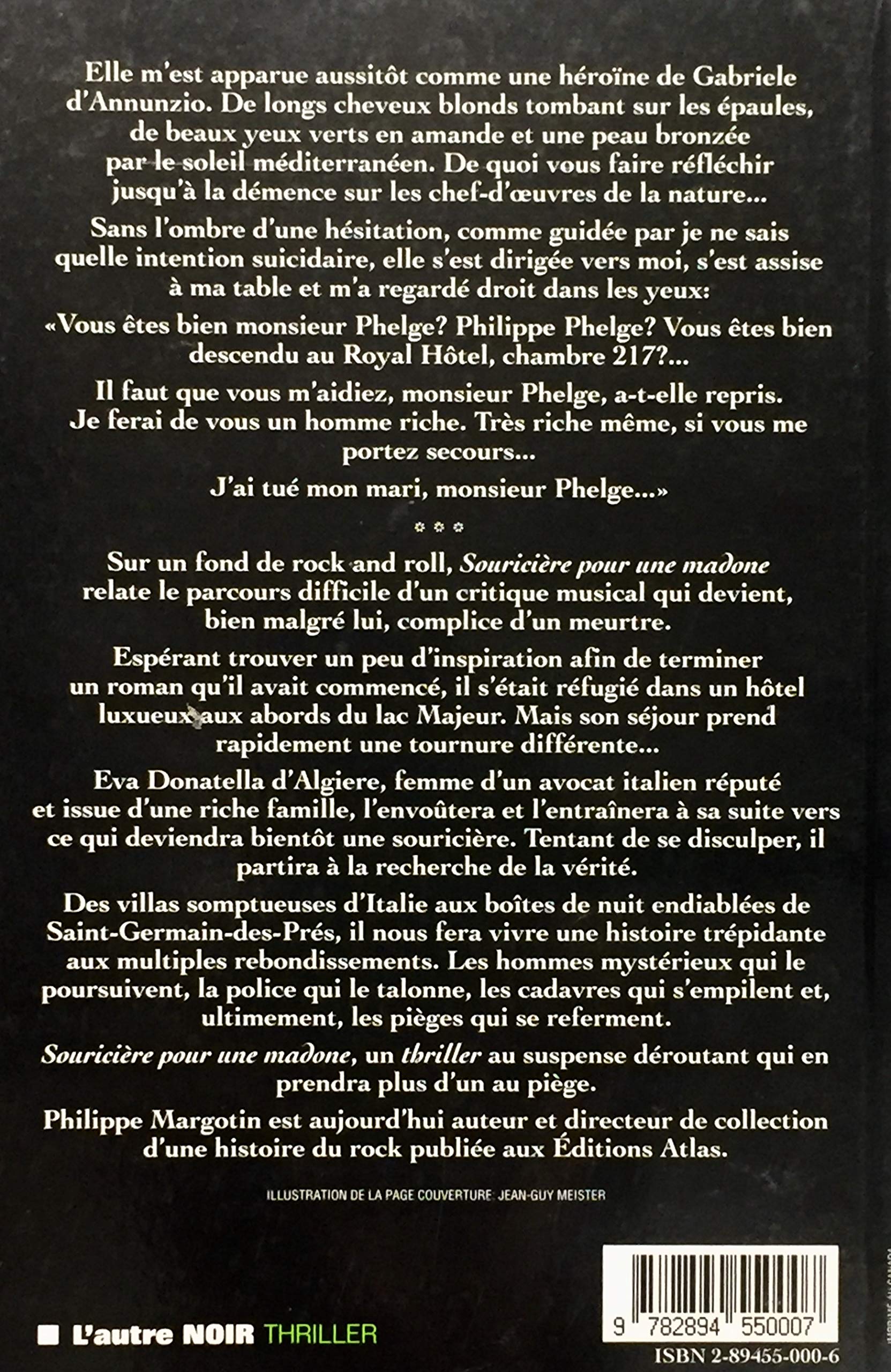 L'autre noir : Souricière pour une madone (Philippe Margotin)