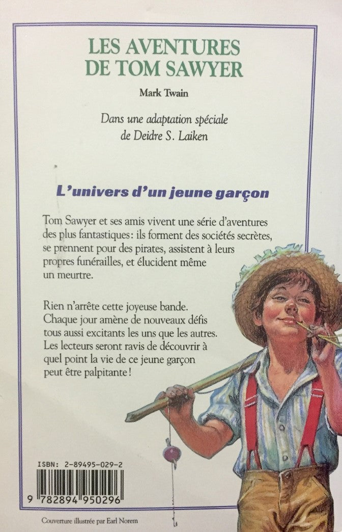 Les grands classiques illustrés : Les Aventures de Tom Sawyer (Mark Twain)
