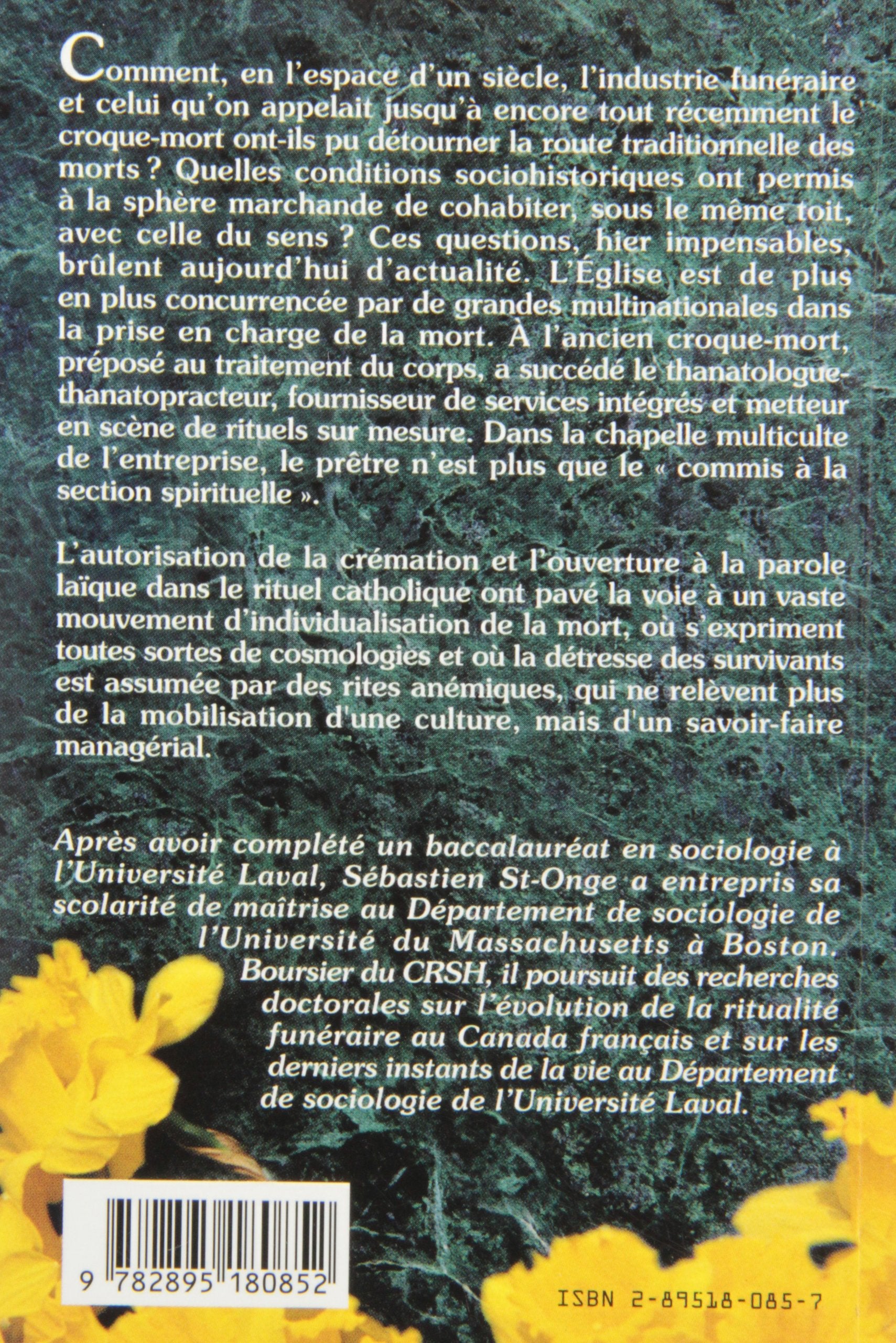 L'industrie de la mort (Sébastien St-Onge)