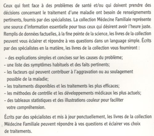 Médecine Familiale : Comprendre l'asthme (Jon ayres)