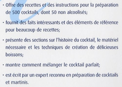 Martinis : découvrez plus de 500 martinis (Jonathan Goodall)