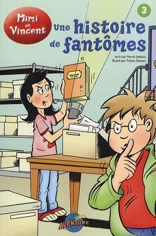 Livre ISBN 2895435014 Mimi et Vincent # 3 : Une histoire de fantômes (Hervé Desbois)