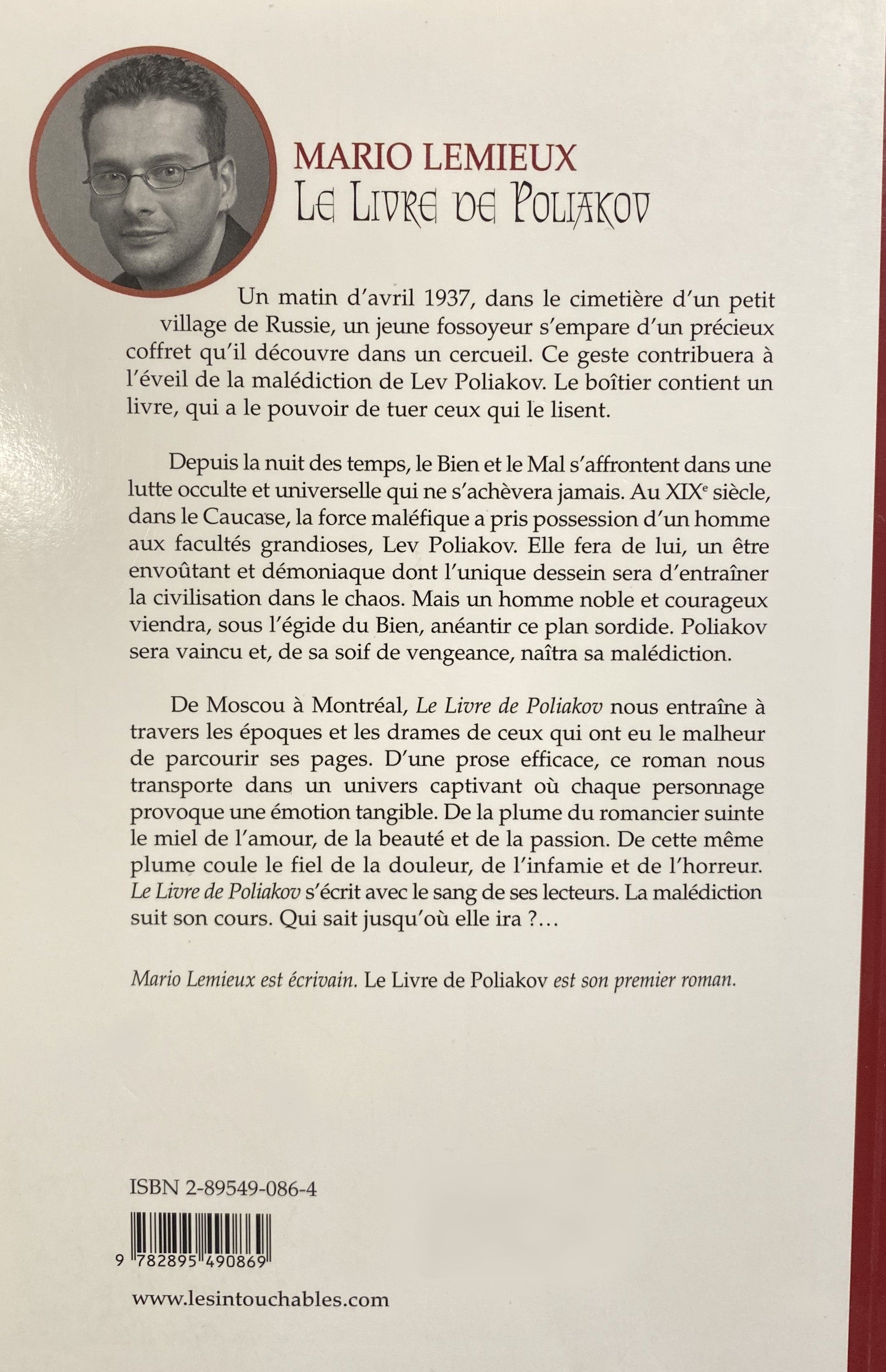 Le livre de Poliakov (Mario Lemieux)