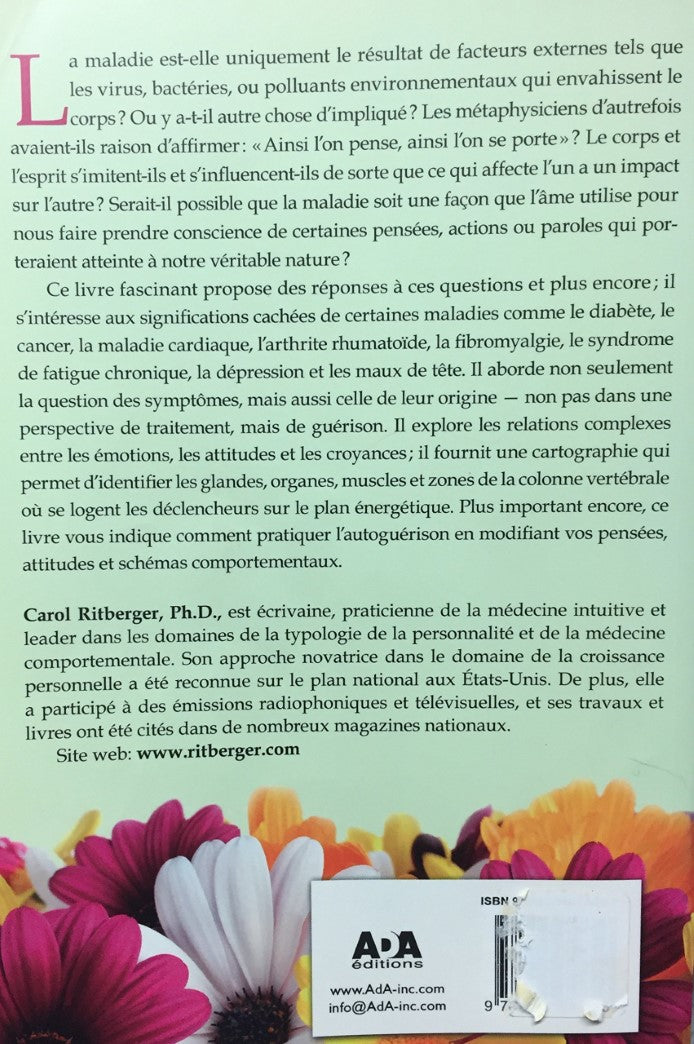 L'autoguérison : Comprendre la signification de la maladie (Carol Ritberger)