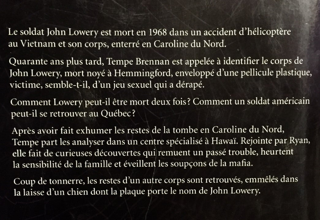 La trace de l'araignée (Kathy Reichs)