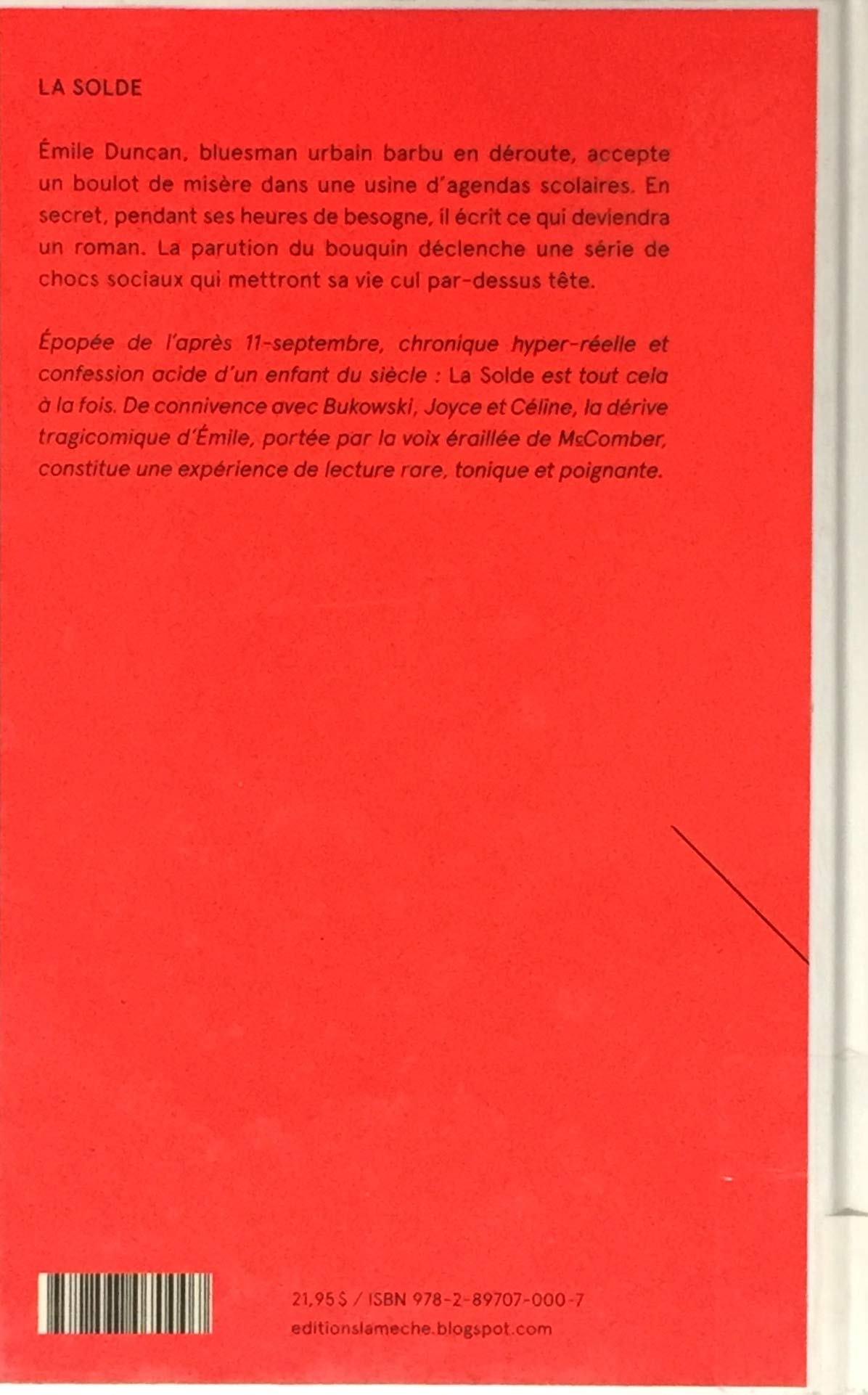 La solde (Éric McComber)