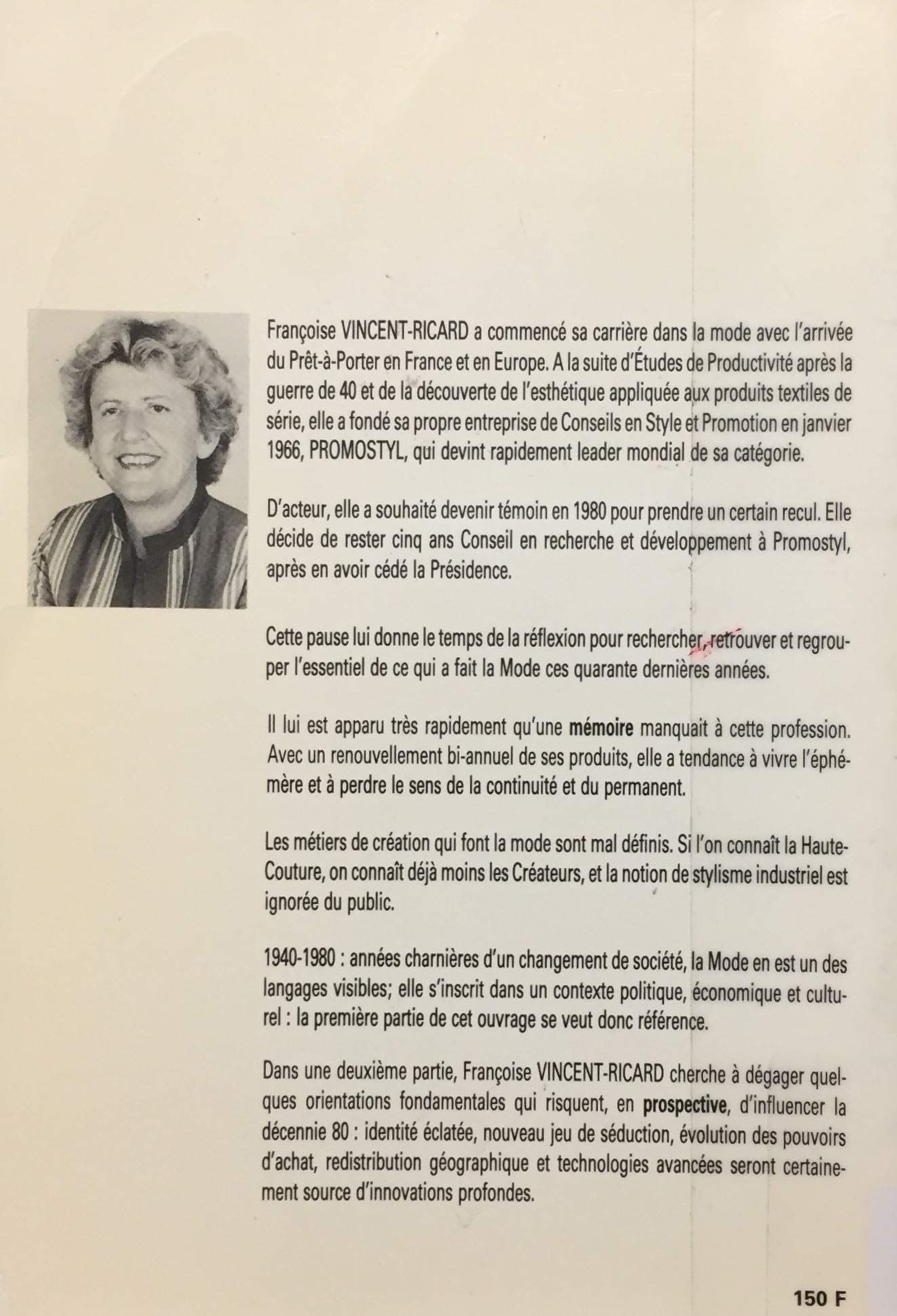 Raison et passion : Lagages de société : La mode (1940-1990) (Françoise Vincent-Ricard)