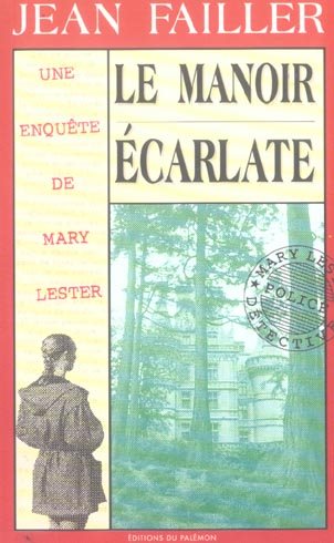 Livre ISBN 2907572156 Le manoir écarlate (Jean Failler)