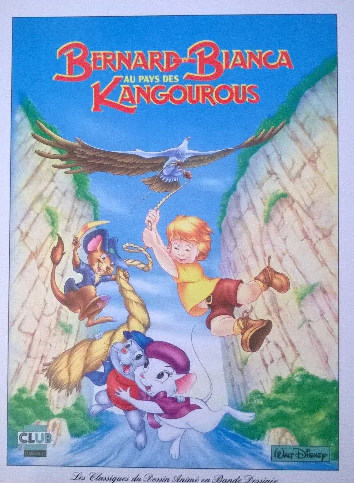 Livre ISBN 2908803070 Bernard et Bianca au pays des kangourous