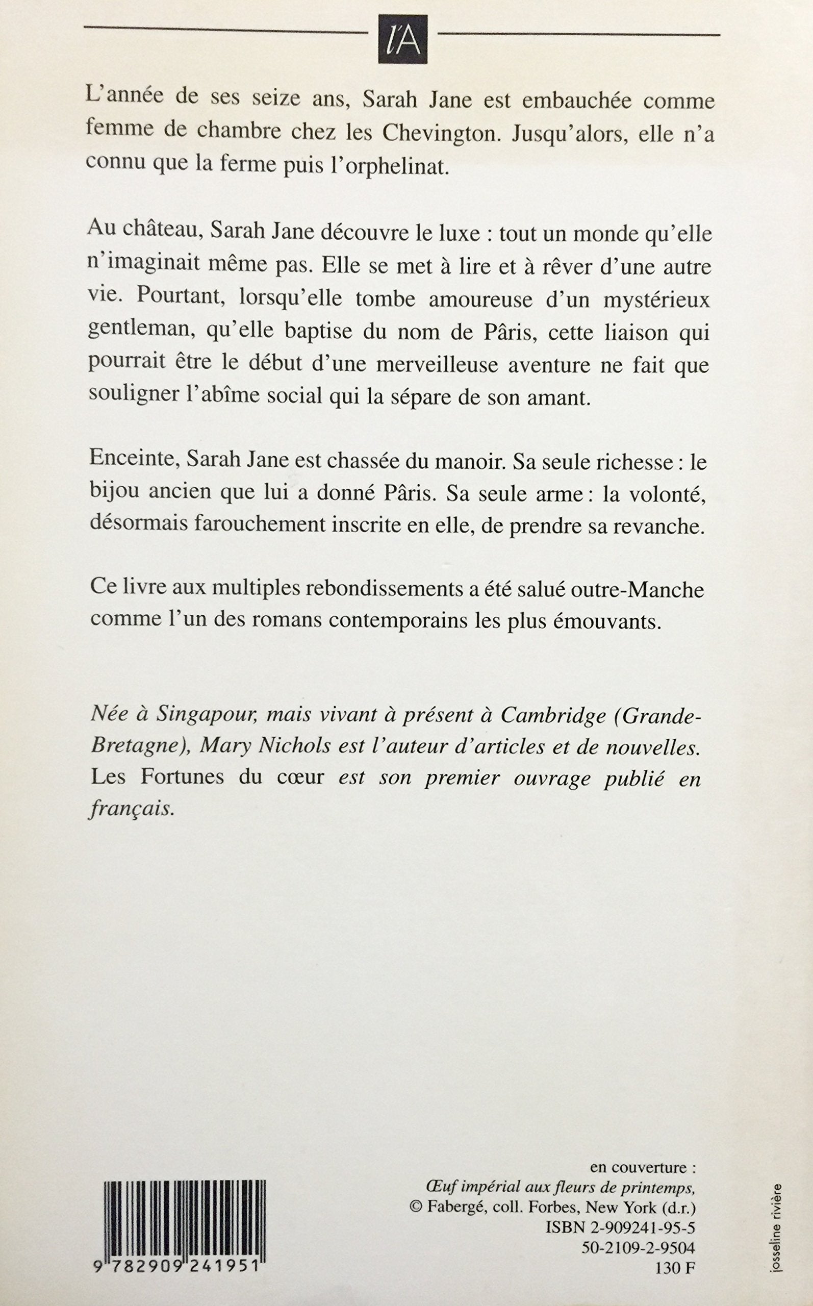 Les fortunes du coeur (Mary Nichols)