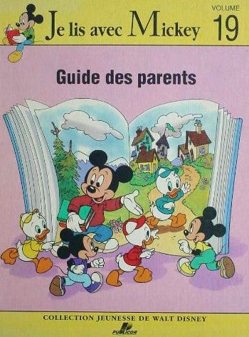 Je lis avec Mickey # 19 : Guide des parents