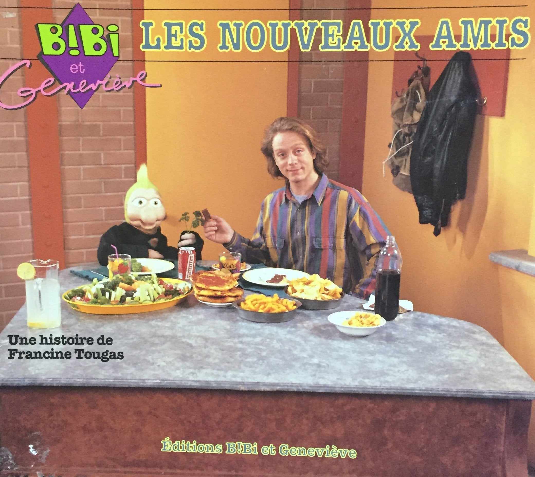 Livre ISBN 2921577054 Bibi et Geneviève : Les nouveaux amis (Francine Tougas)