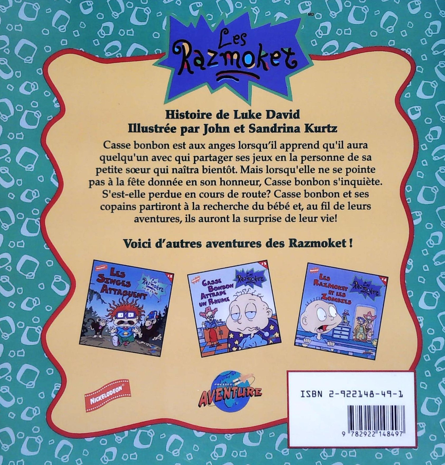 Les Razmoket # 1 : Casse Bonbon attend la cigogne