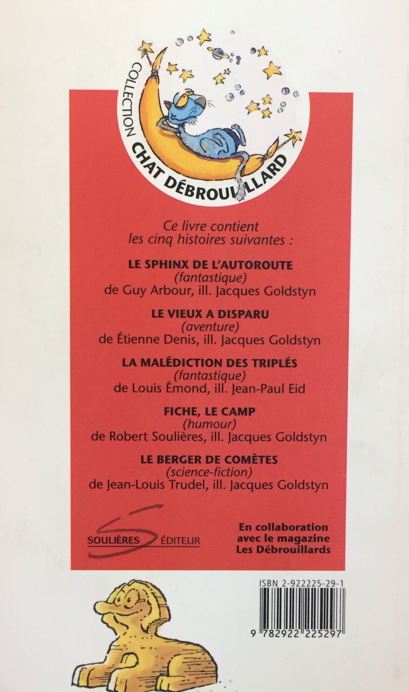 Les débrouillards : Le sphinx de l'autoroute et quatre autres histoires