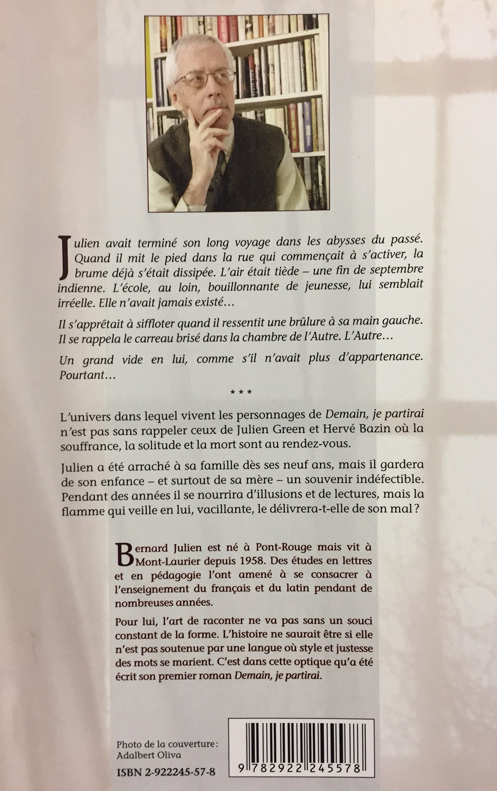 Demain, je partirai (Julien Bernard)