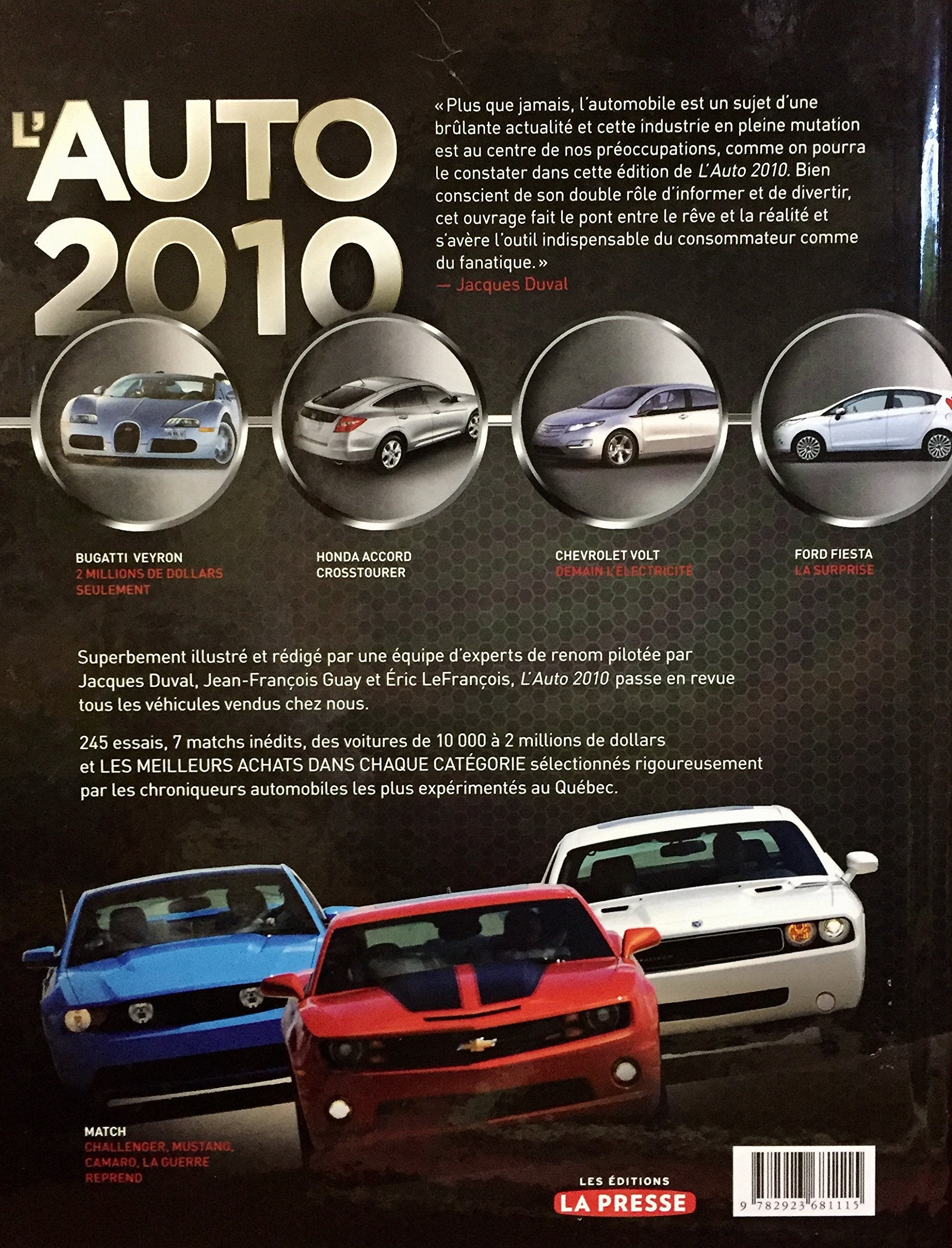 L'auto : L'auto 2010