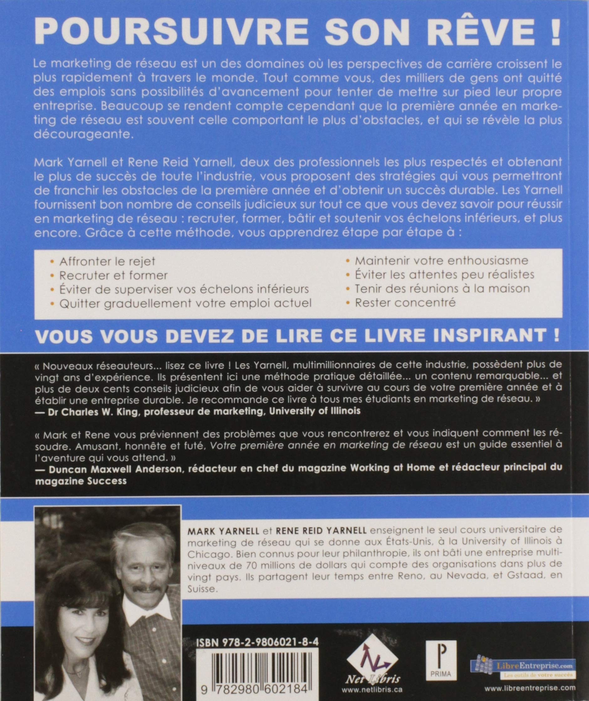 Votre première année en marketing de réseau : Un guide de survie (Mark Yarnell)