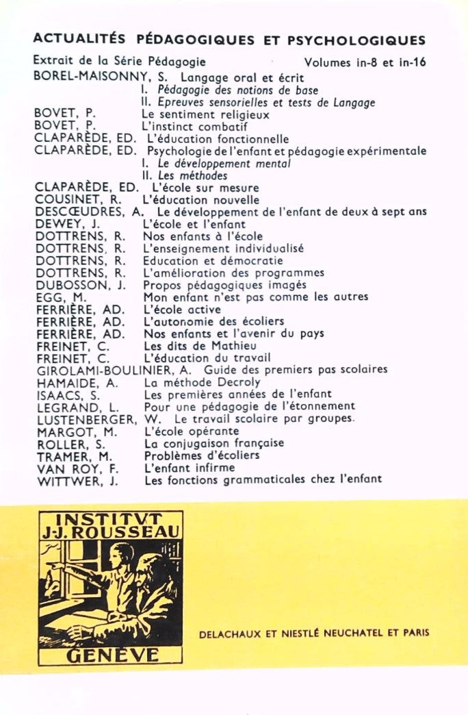 La méthode Decroly (Amélie Hamaïde)