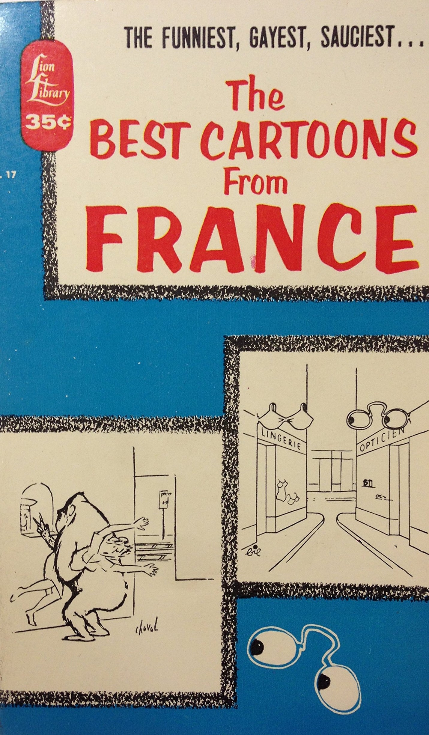 Livre ISBN The best cartoons from France (Edna Bennett)