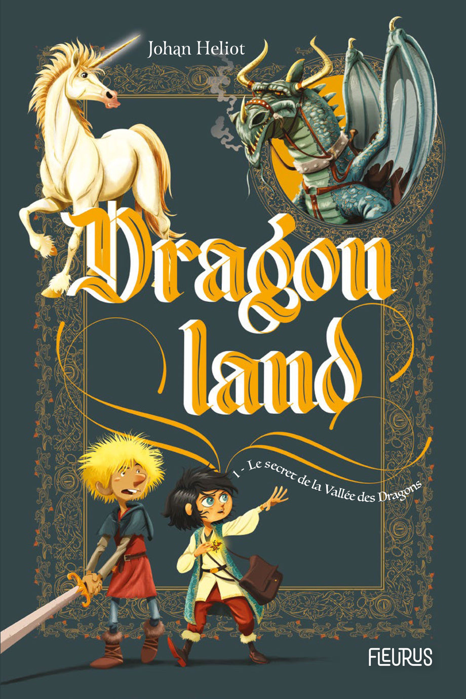 Dragon Land # 1 : Le secret de la Vallée des Dragons - Johan Heliot