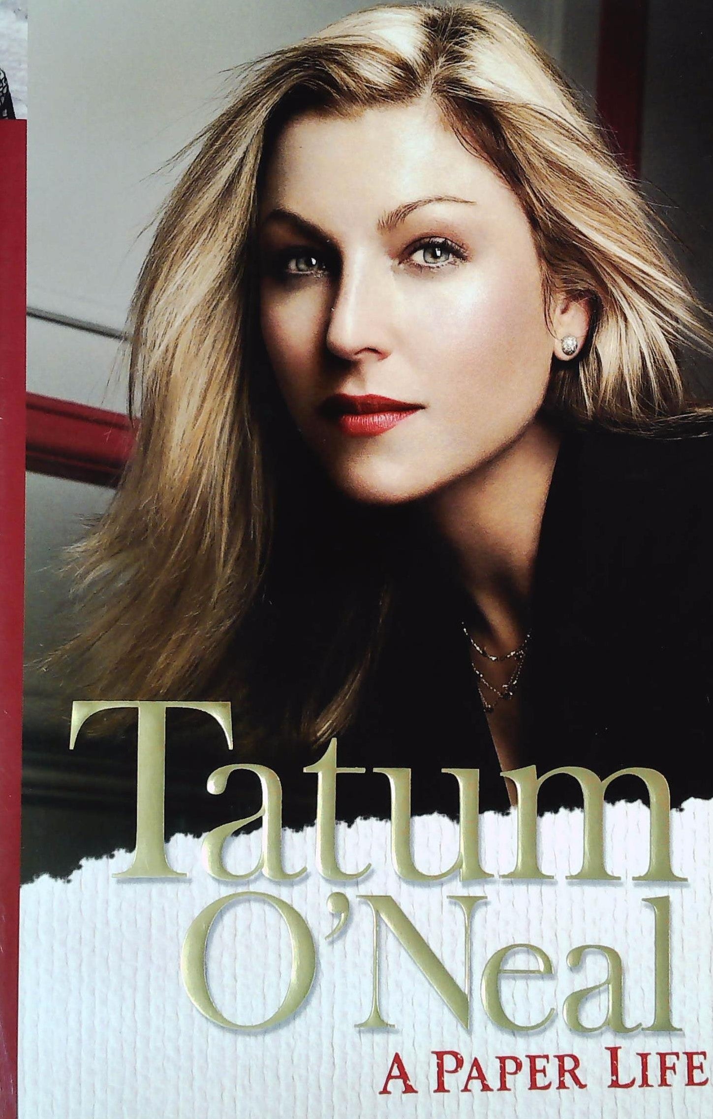 Livre ISBN 60540974 A Paper Life (Tatum O'Neal)