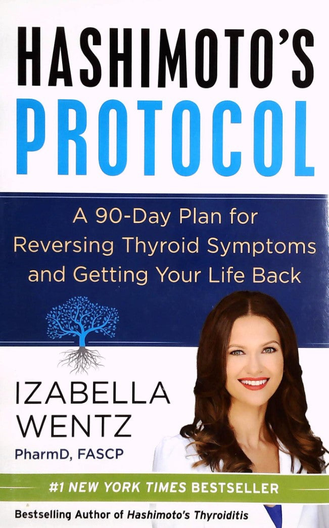 Livre ISBN 006257129X Hashimoto's Protocol: A 90-Day Plan for Reversing Thyroid Symptoms and Getting Your Life Back (Izabella Wentz PharmD)