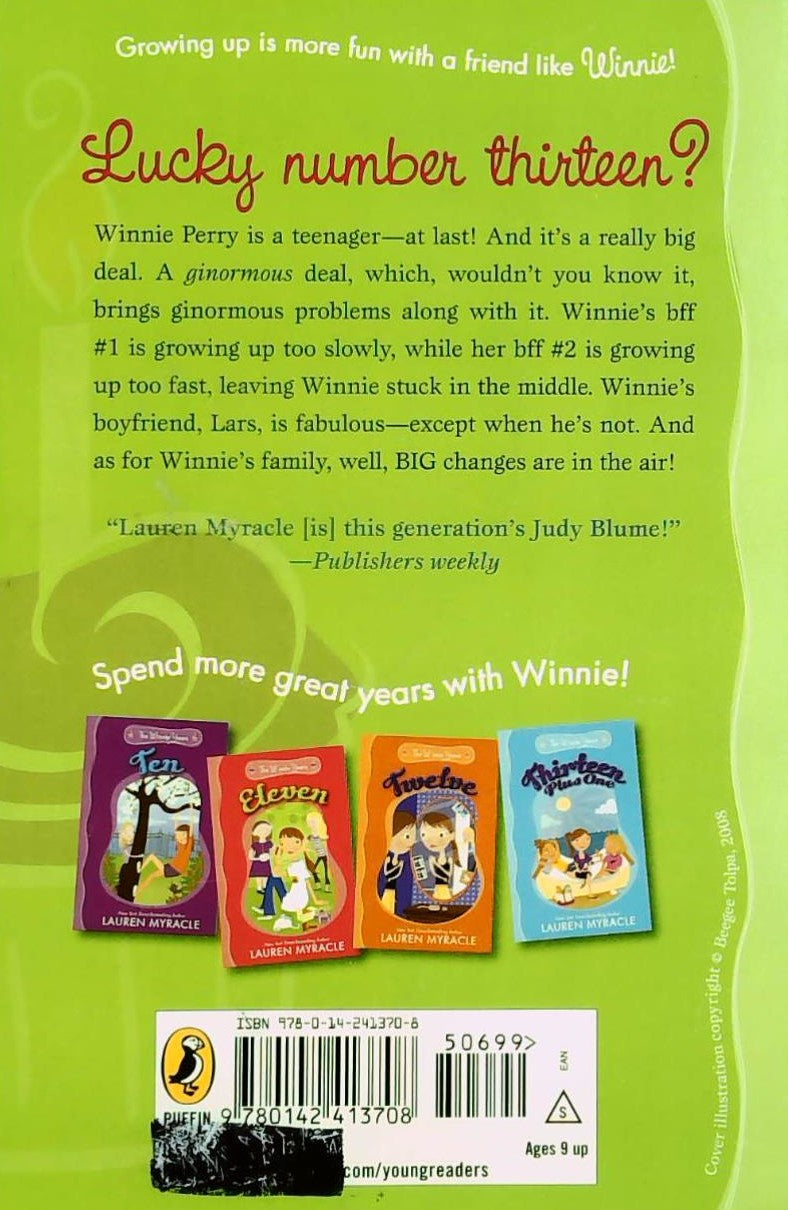 The Winnie Years : Thirteen (Lauren Myracle)