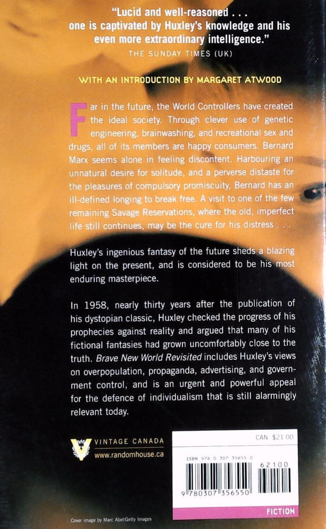Brave New World Brave New World Revisited (Aldous Huxley)