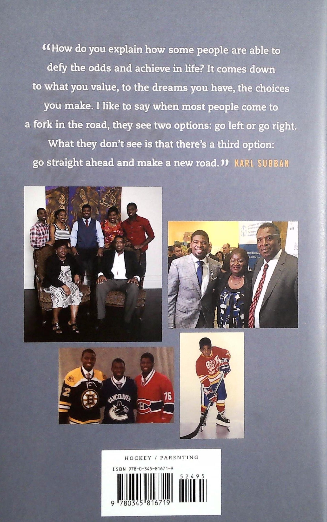 How we did it: The Subban Plan for Success in Hockey, School and Life (Karl Subban)
