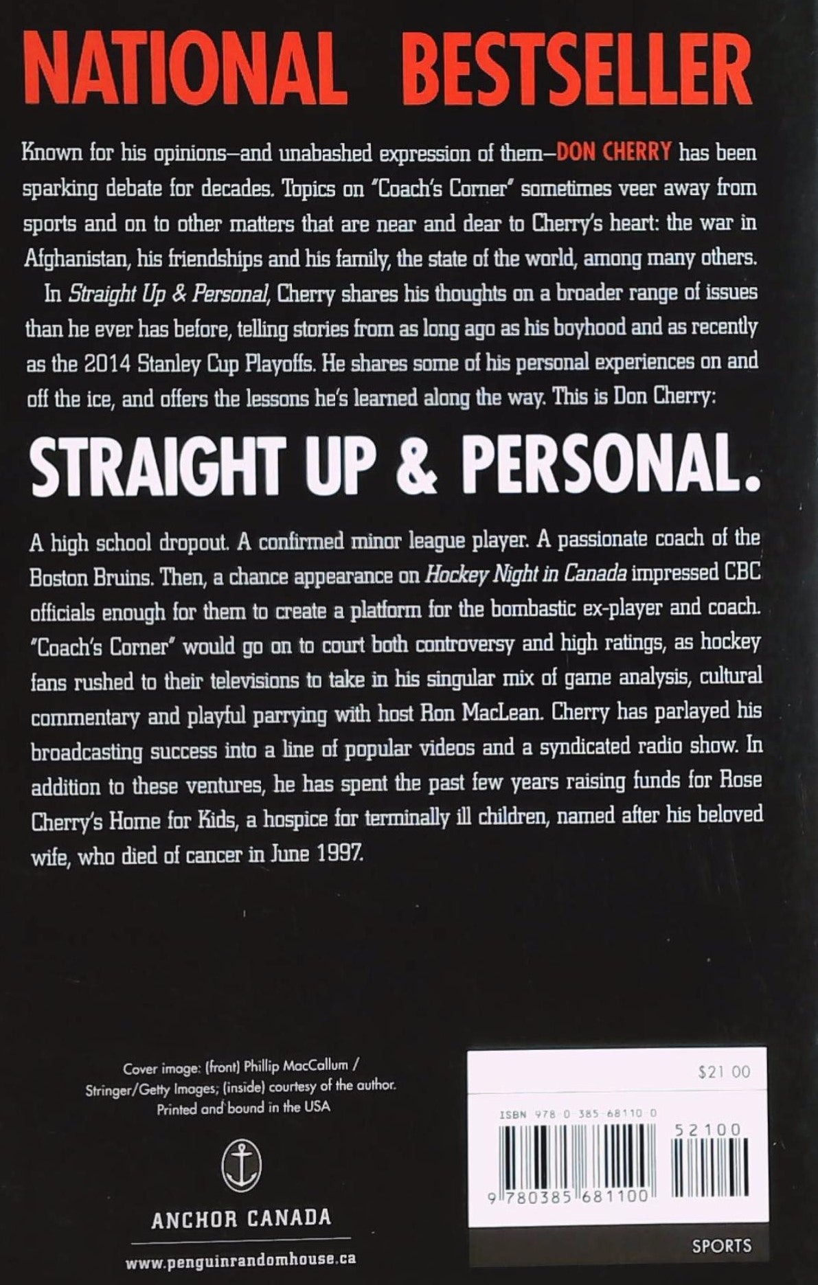 Straight up & Personal : The Worls According to Grapes (Don Cherry's)