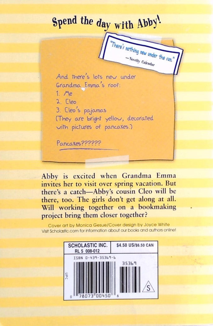 Amazing Days of Abby Hayes # 10 : Everything New Under the Sun (Anne Mazer)