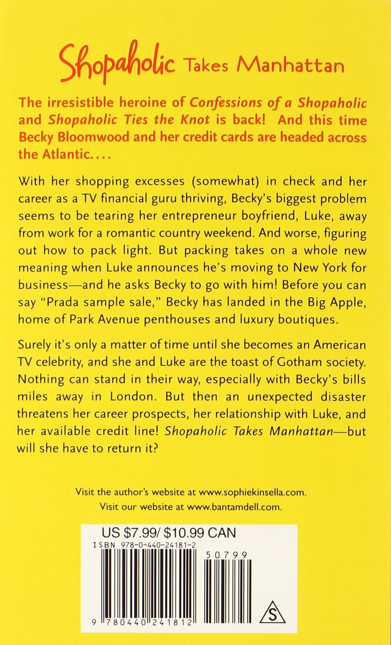 Shopaholic Takes Manhattan (Sophie Kinsella)
