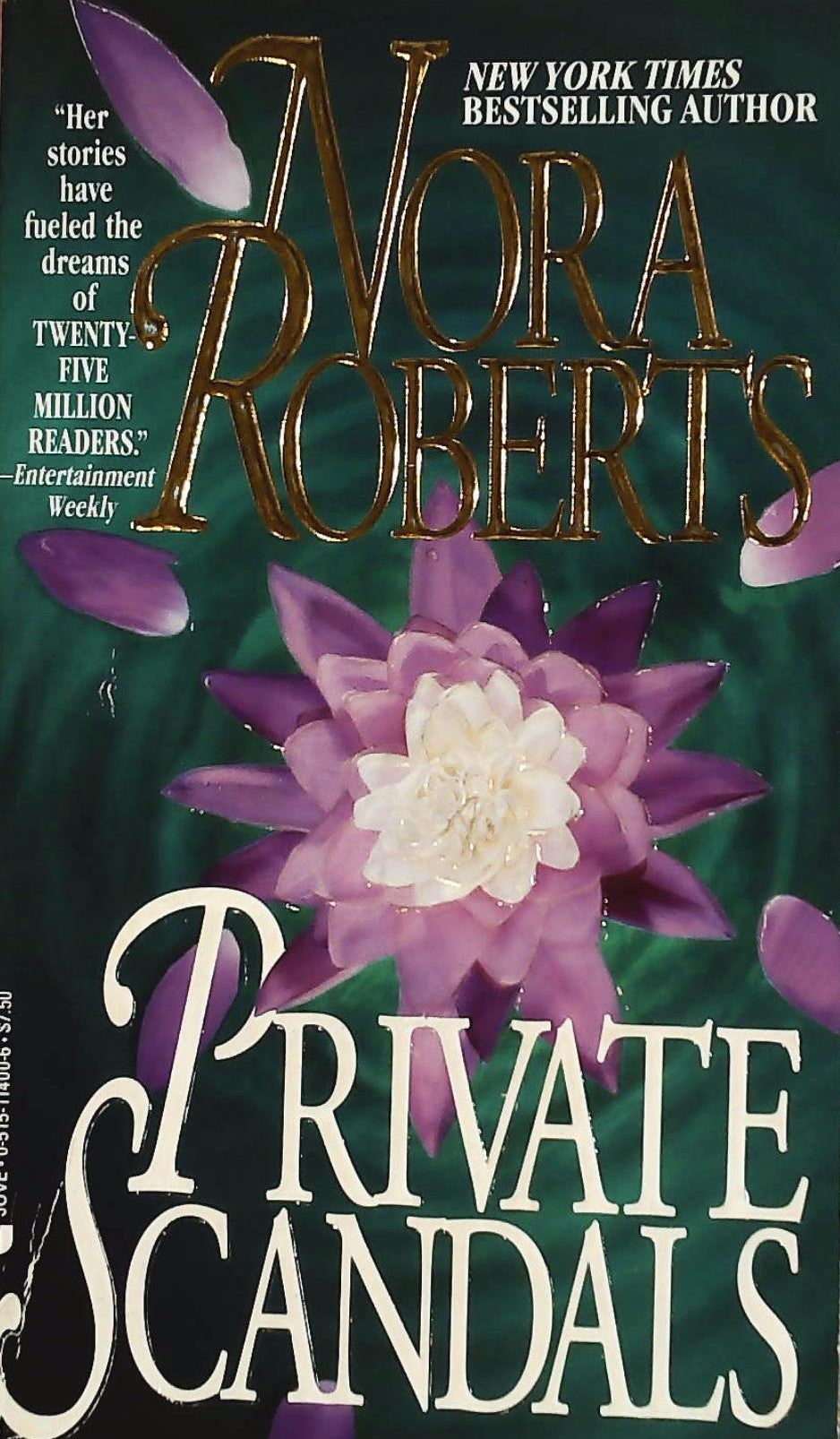 Livre ISBN 0515114006 Private Scandals (Nora Roberts)