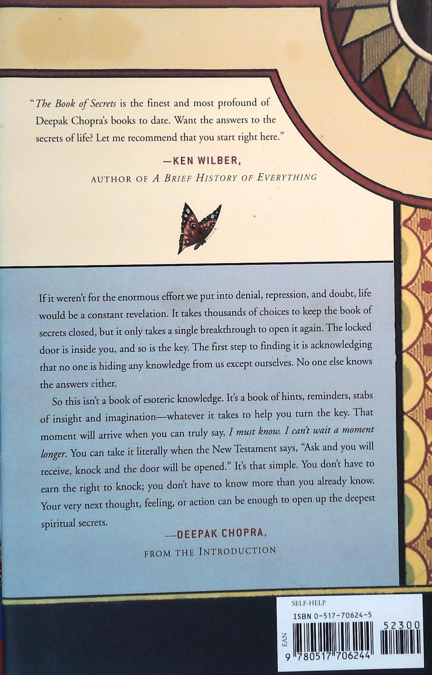 The Book of Secrets: Unlocking the Hidden Dimensions of Your Life (Deepak Chopra)