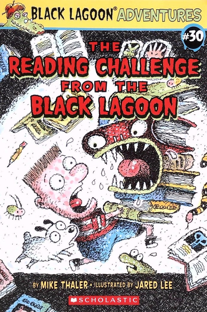 Livre ISBN 0545785219 Black Lagoon Aventures # 30 : The Reading Challenge from the Black Lagoon (Mike Thaler)